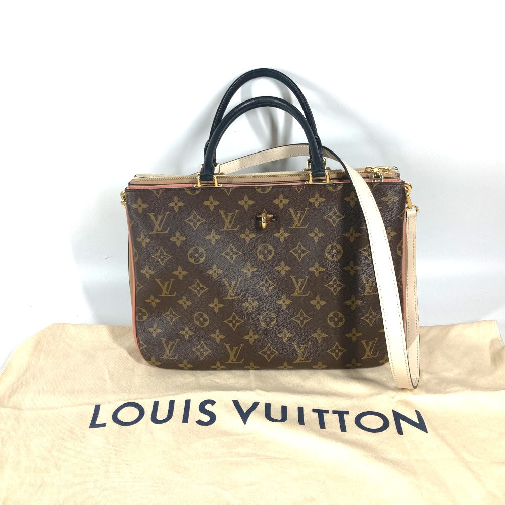LOUIS VUITTON Handbag Monogram canvas Brown Monogram Millefeuille Women