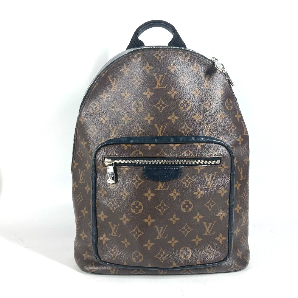 LOUIS VUITTON Backpack Monogram canvas Brown Monogram Macasa Josh mens