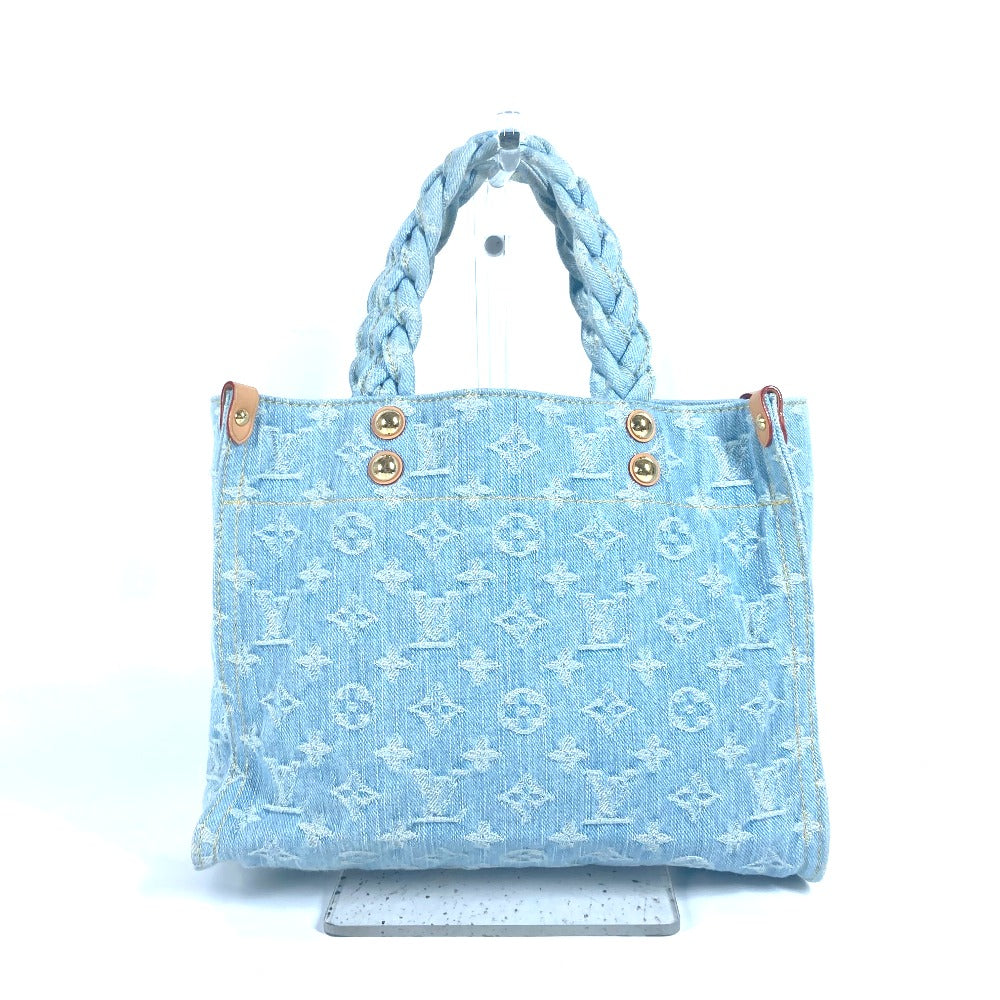 LOUIS VUITTON Handbag Monogram denim blue Monogram denim Let go