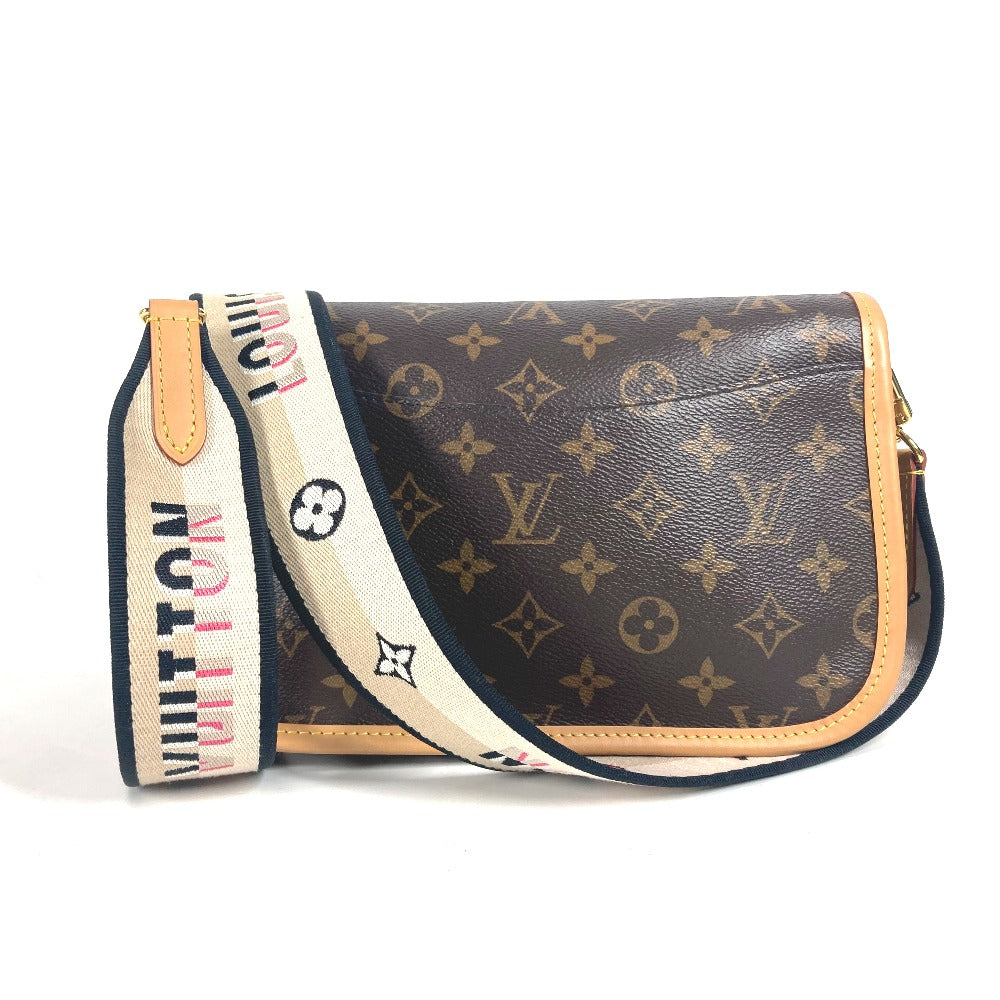 LOUIS VUITTON Shoulder Bag Monogram canvas Brown Monogram Diane NM PM Women