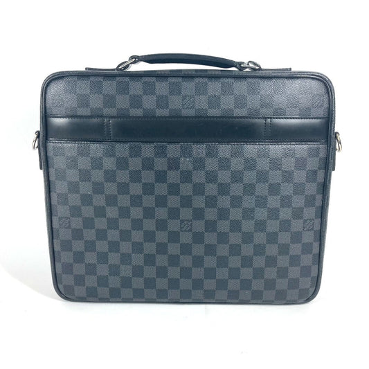 LOUIS VUITTON Business bag N58030 Damier Grafitto Canvas black Damier Graphite Crossbody Steve