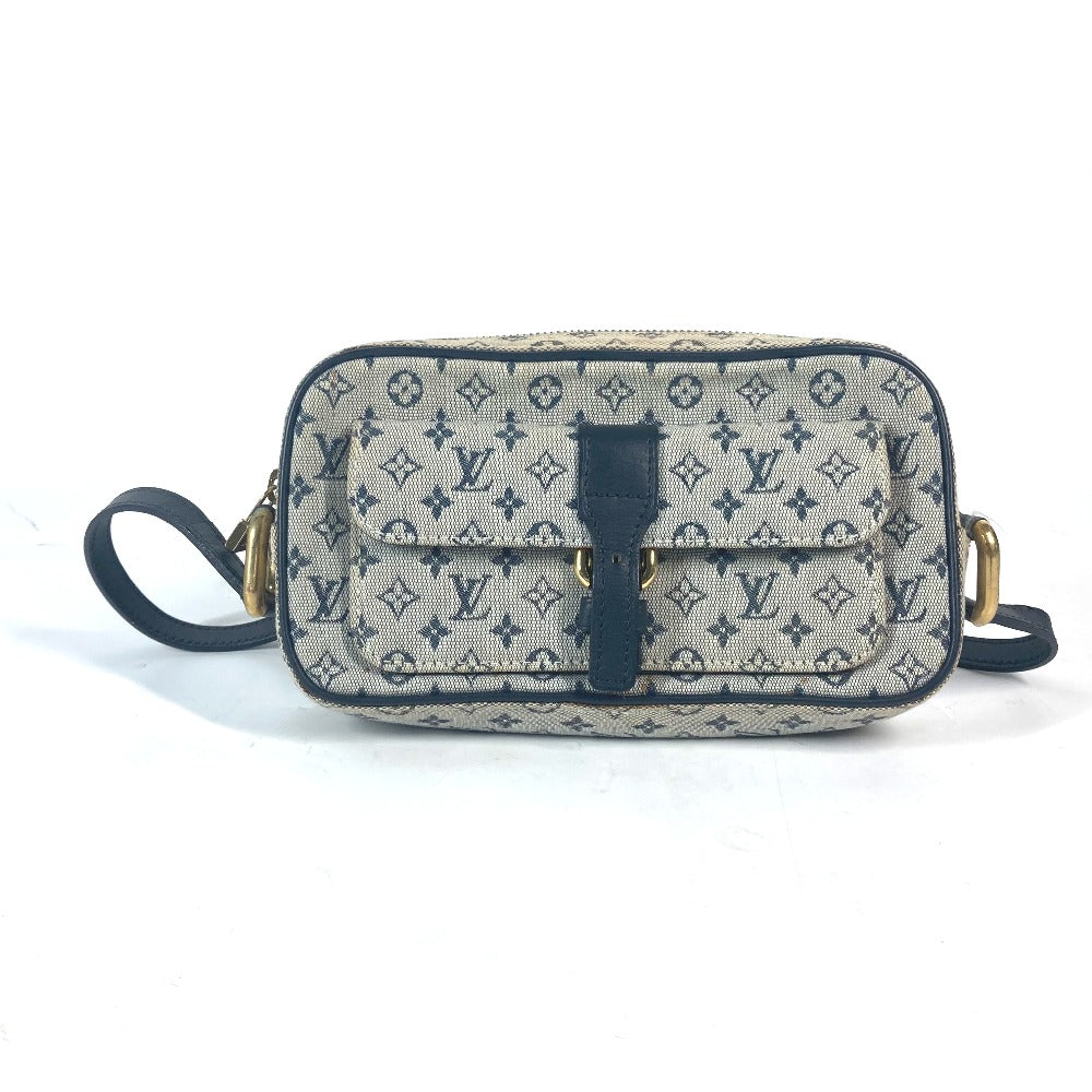 LOUIS VUITTON Shoulder Bag Damier Jean Canvas Navy Damier Jean Petite message mens