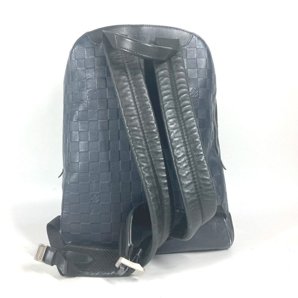 LOUIS VUITTON Backpack Damier Anfini Leather Navy Damier Anfini campus backpack