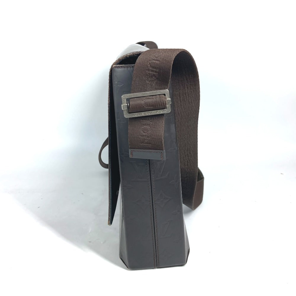 LOUIS VUITTON Shoulder Bag Monogram grass leather Brown Monogram Lace Fonzie mens
