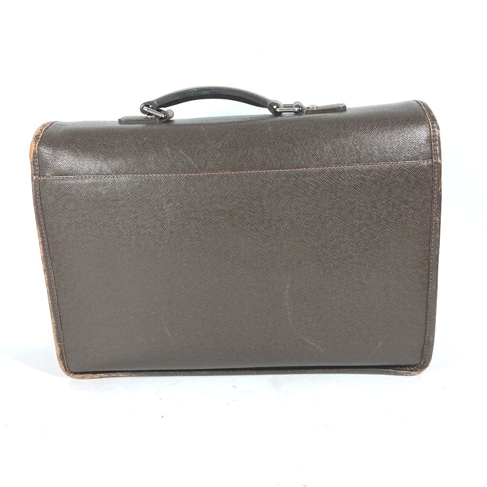 LOUIS VUITTON Business bag Taiga Leather Brown Taiga Anton mens