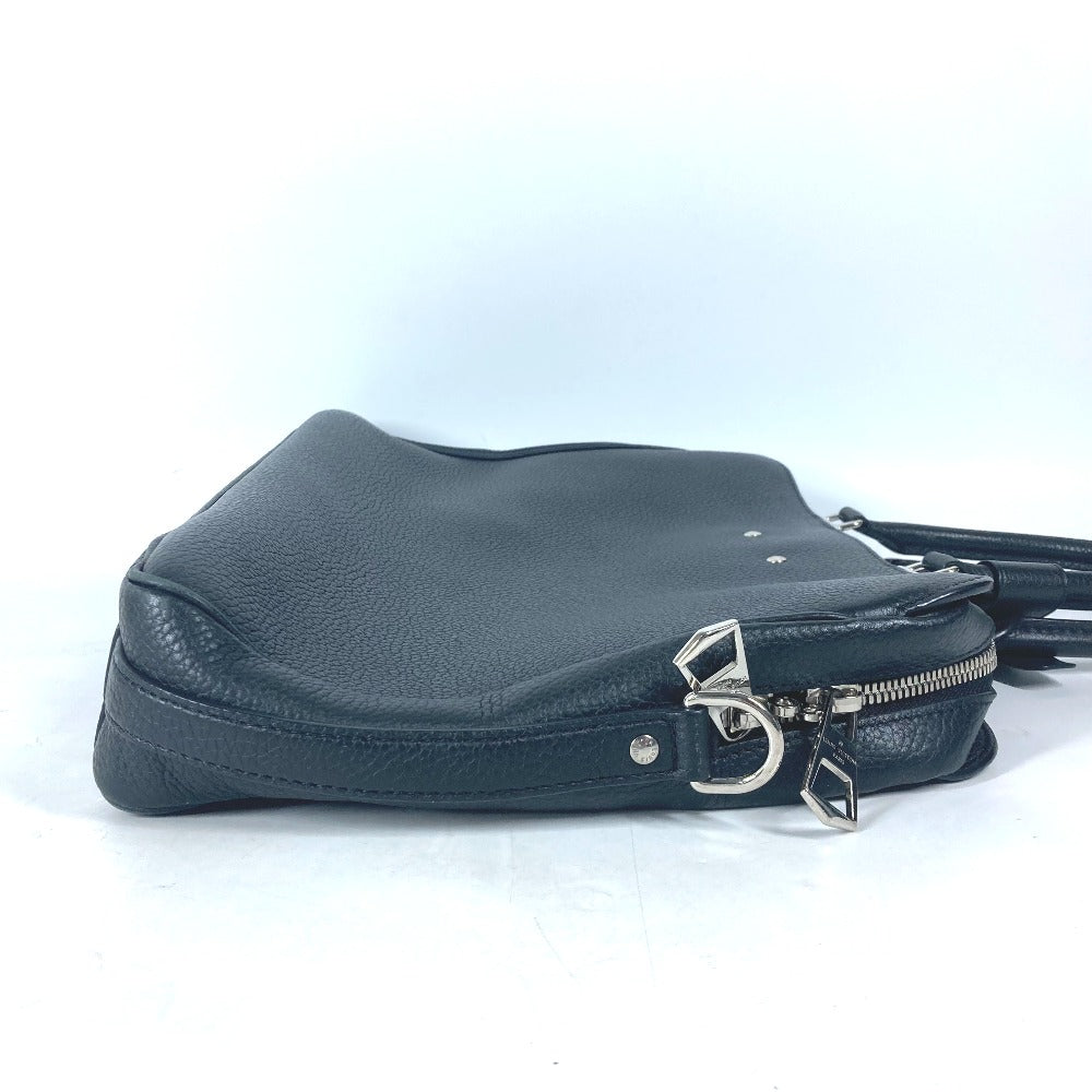 LOUIS VUITTON Business bag Taurillon Clemence Leather black Armando Briefcase PM mens
