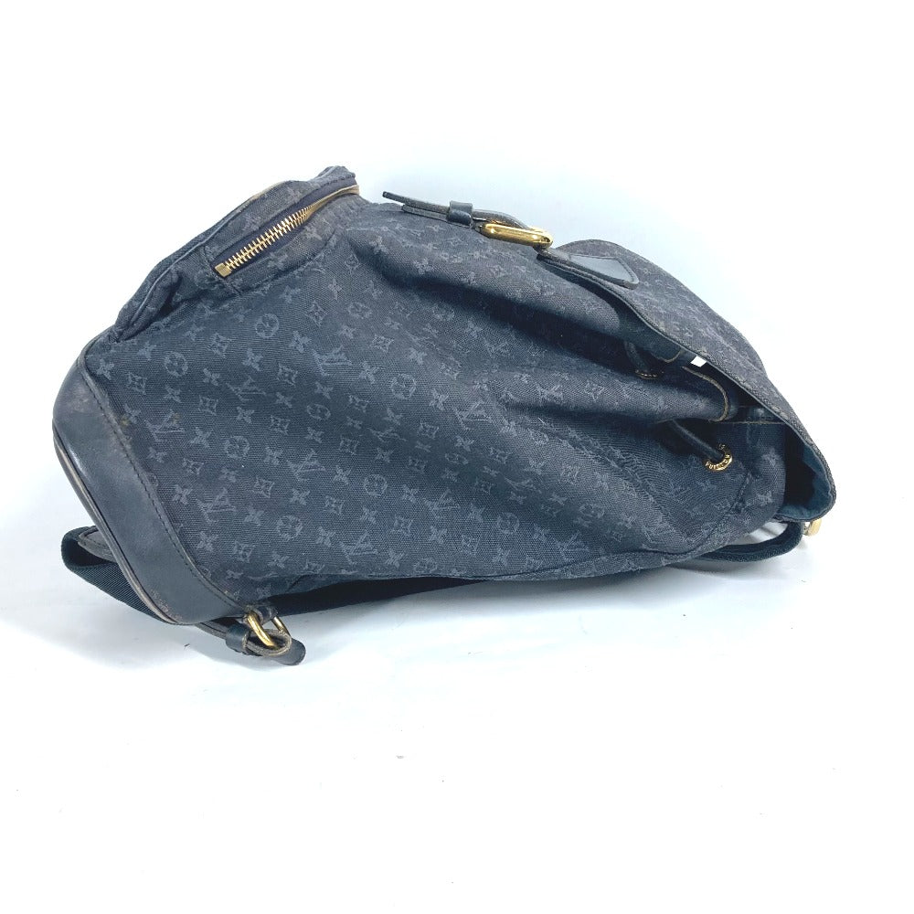 LOUIS VUITTON Backpack Monogram denim Navy Monogram Mini Denim MontsourisGM Women