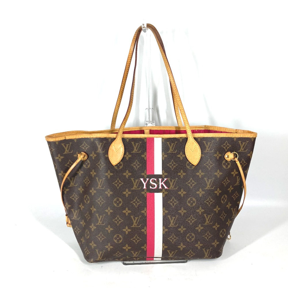 LOUIS VUITTON Shoulder Bag Monogram canvas pink Monogram Neverfull MM