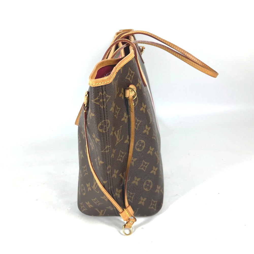 LOUIS VUITTON Shoulder Bag Monogram canvas pink Monogram Neverfull MM