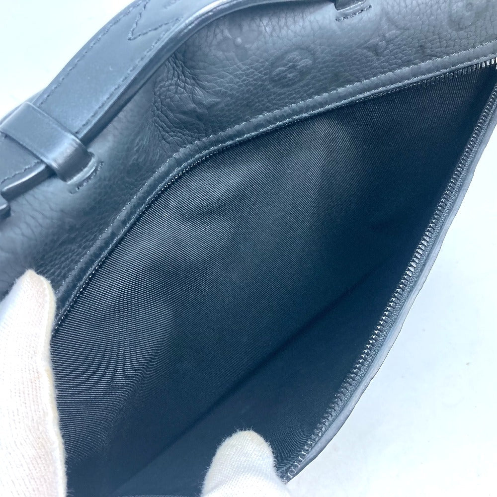 LOUIS VUITTON Handbag M20835 Taurillon Clemence Leather black Monogram Taurillon Clemence S-Lock Briefcase mens