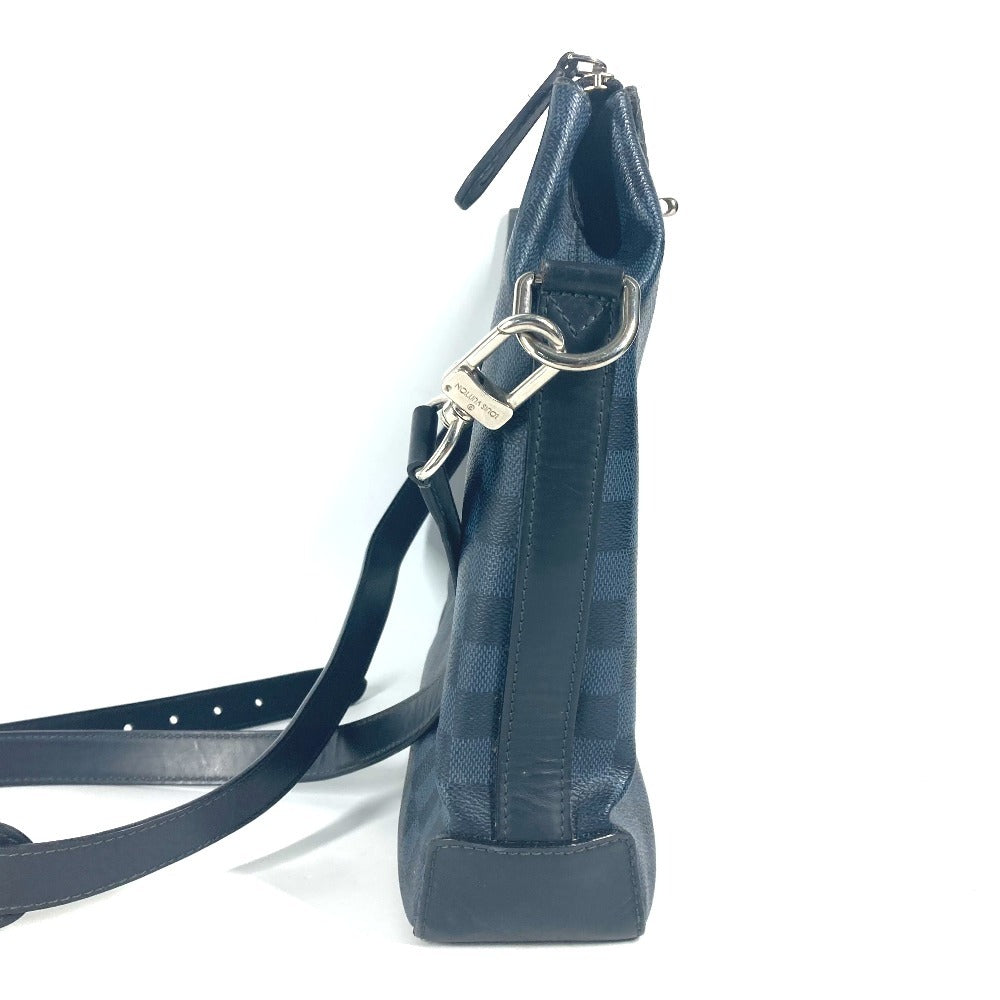 LOUIS VUITTON Shoulder Bag Damier Cobalt Canvas Navy Damier Cobalt Messenger Greenwich