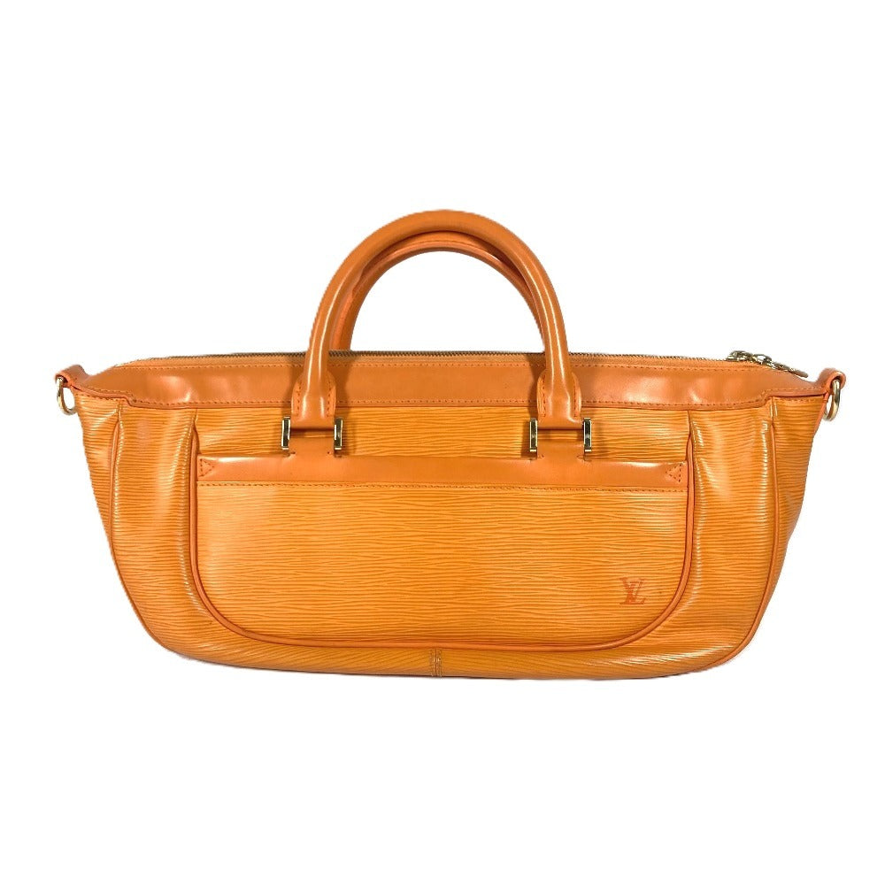 LOUIS VUITTON Handbag Epi Leather Orange Epi Danura MM
