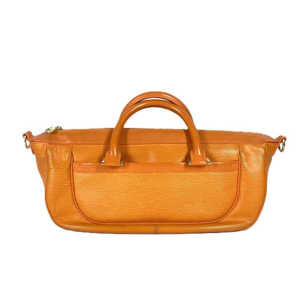 LOUIS VUITTON Handbag Epi Leather Orange Epi Danura MM