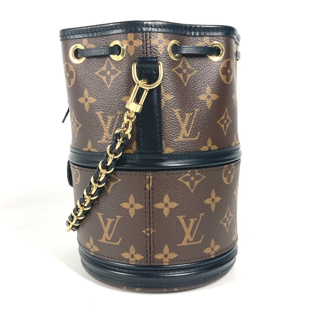 LOUIS VUITTON Shoulder Bag Monogram canvas Brown Monogram Kanoe