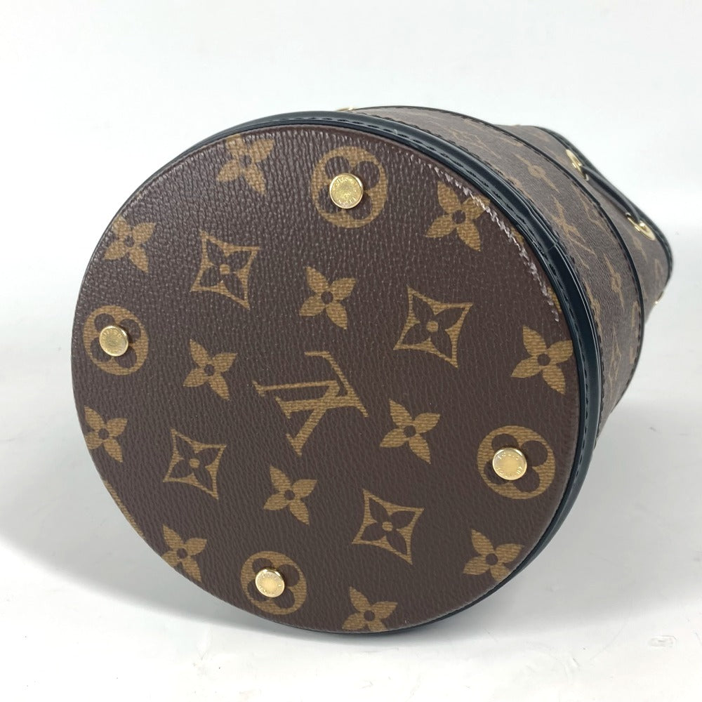 LOUIS VUITTON Shoulder Bag Monogram canvas Brown Monogram Kanoe