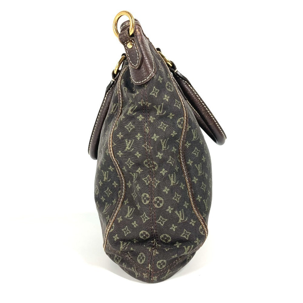 LOUIS VUITTON Shoulder Bag Monogram mini canvas Brown Monogram mini run Buzasu Anjoul Women