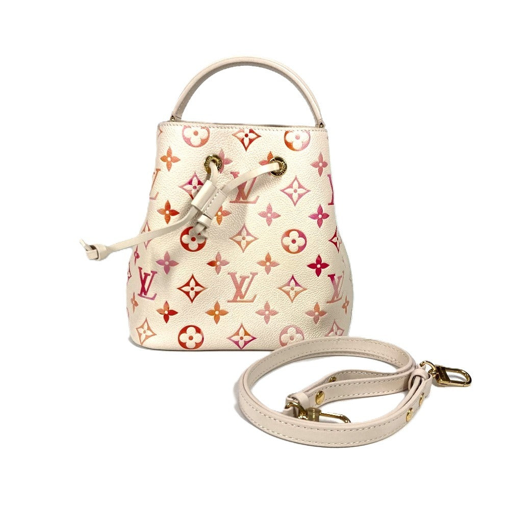 LOUIS VUITTON Shoulder Bag Monogram Ann Platt Leather pink Monogram Ann Platt Neo Noe BB Women