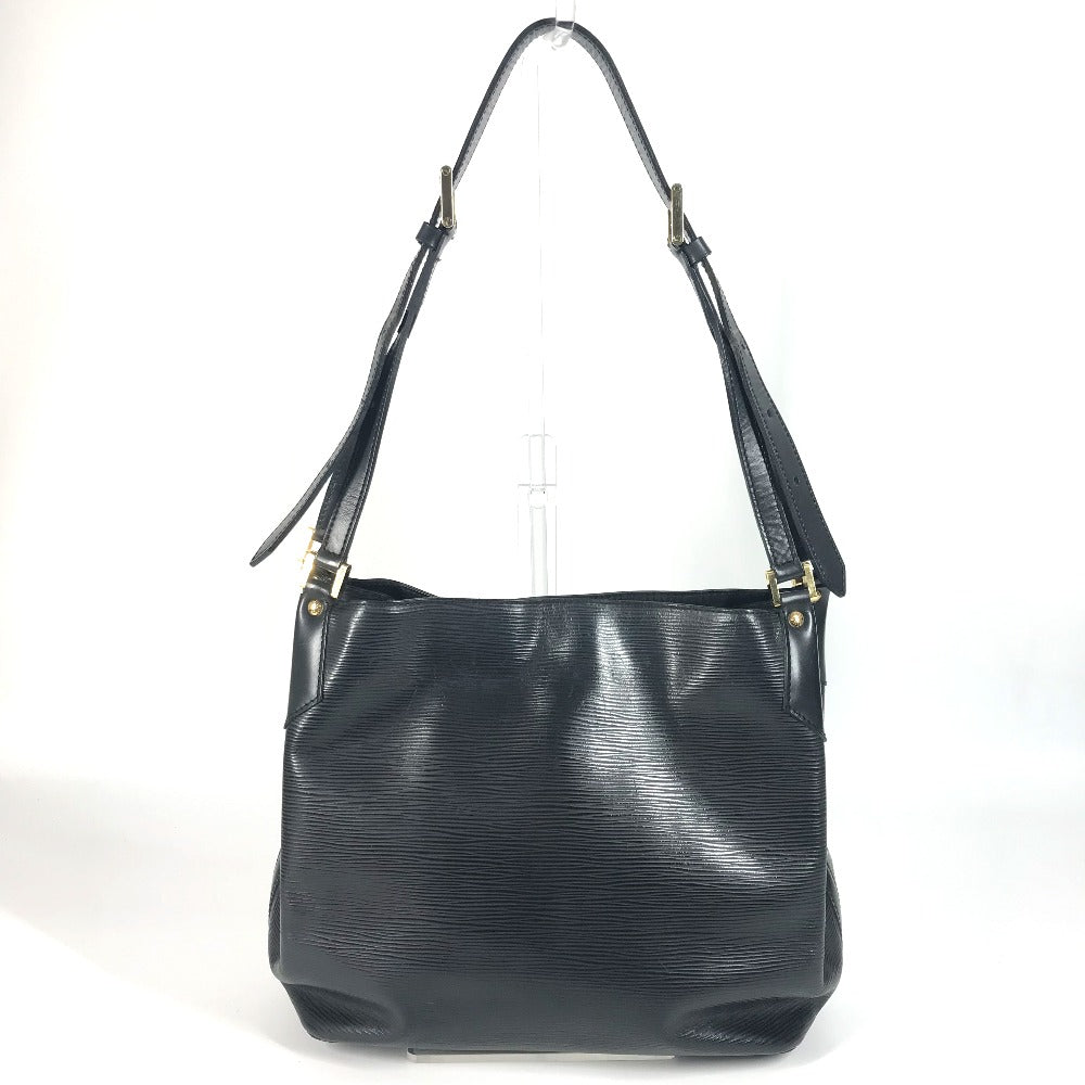 LOUIS VUITTON Shoulder Bag Epi Leather black Epi Mandala MM