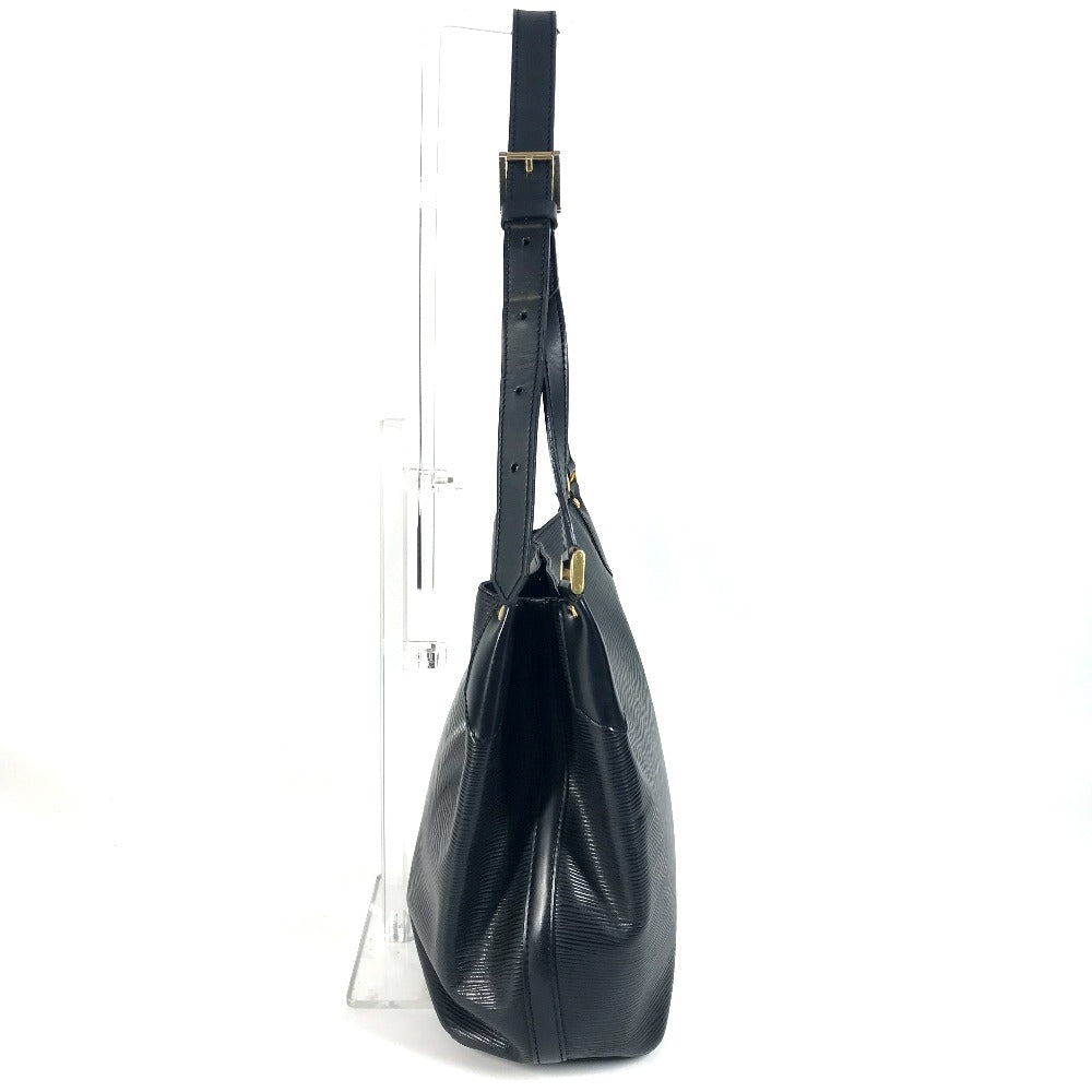 LOUIS VUITTON Shoulder Bag Epi Leather black Epi Mandala MM