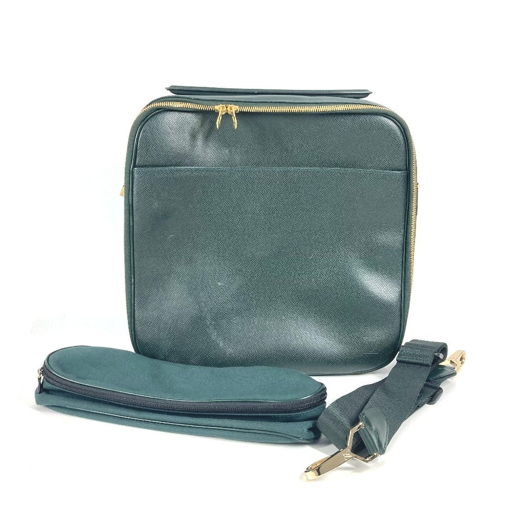 LOUIS VUITTON Shoulder Bag Taiga Leather khaki Taiga Tula