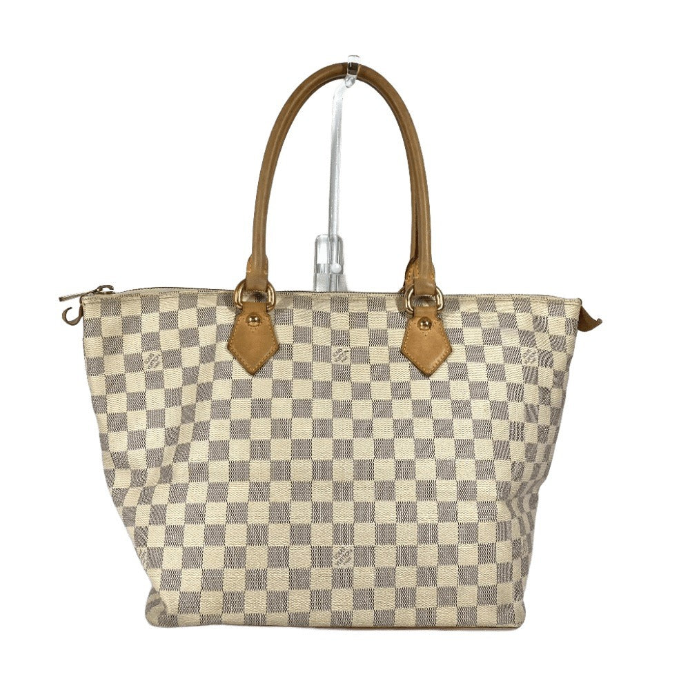 LOUIS VUITTON Shoulder Bag Damier Azur Canvas white Damier Azur SaleyaMM