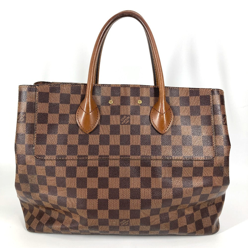 LOUIS VUITTON Handbag Damier canvas Brown Damier Ascot