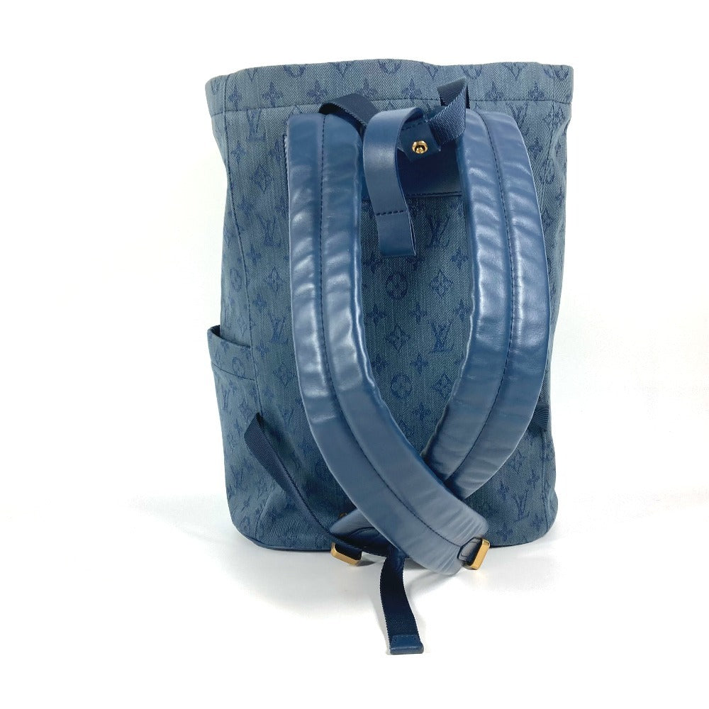 LOUIS VUITTON Backpack Monogram denim canvas blue Monogram denim chalk backpack