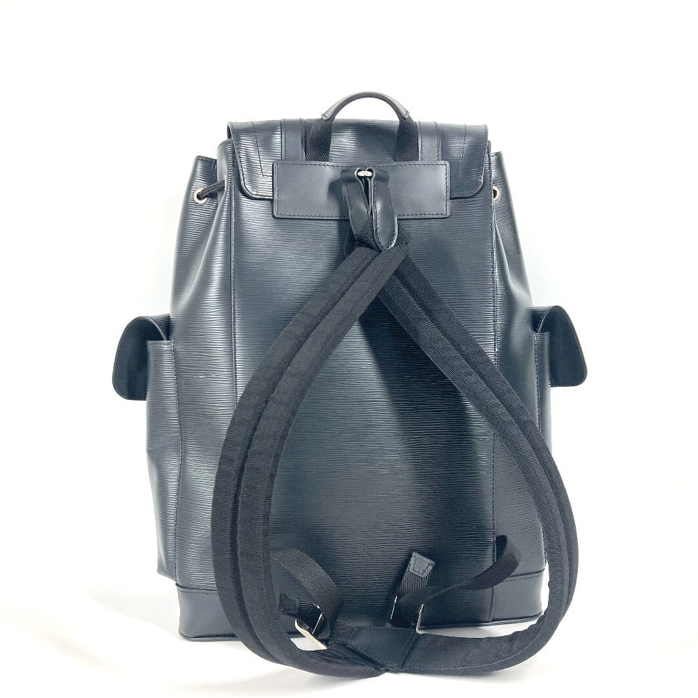 LOUIS VUITTON Backpack Epi Leather, Monogram Eclipse Canvas black Epi Monogram Eclipse Christopher PM
