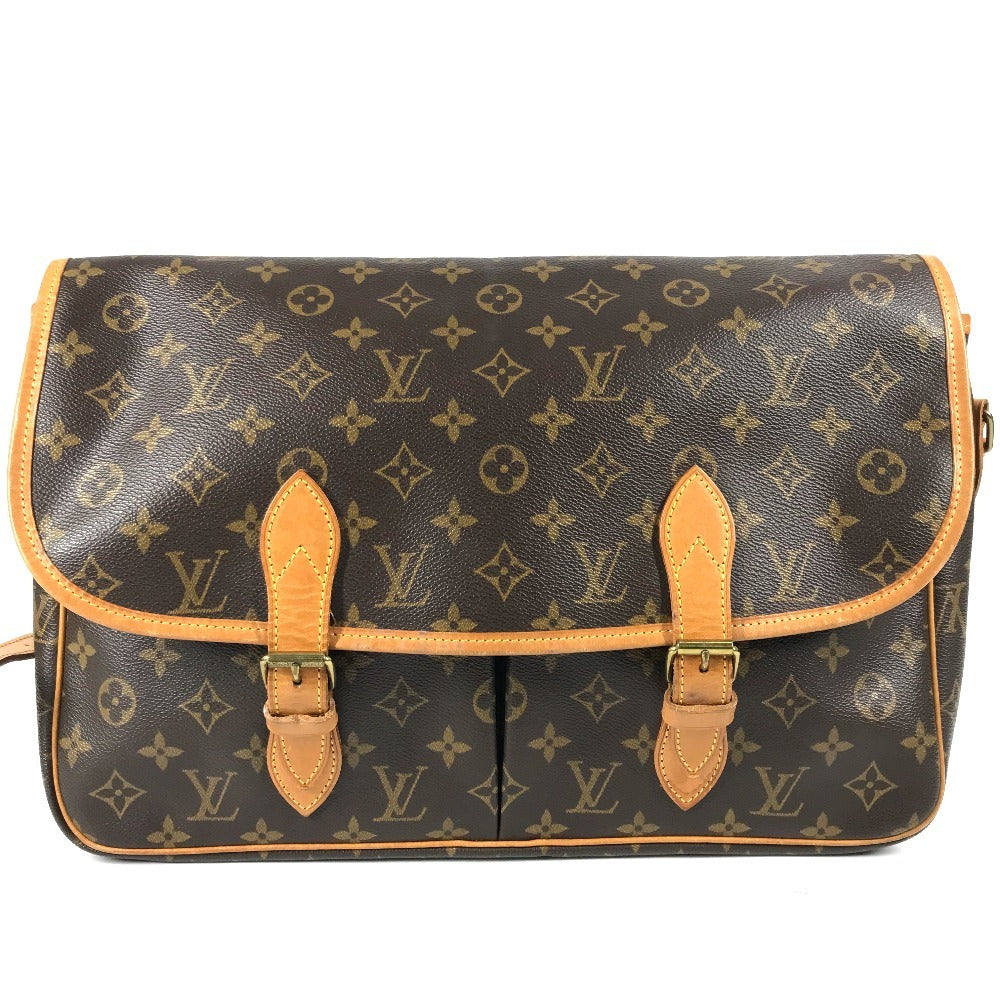 LOUIS VUITTON Shoulder Bag Monogram canvas Brown Monogram Giveshier GM