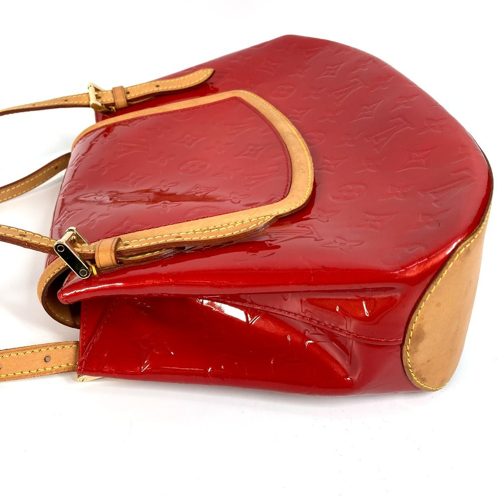 LOUIS VUITTON Shoulder Bag Monogram Vernis Red Monogram Vernis Skein Bay GM