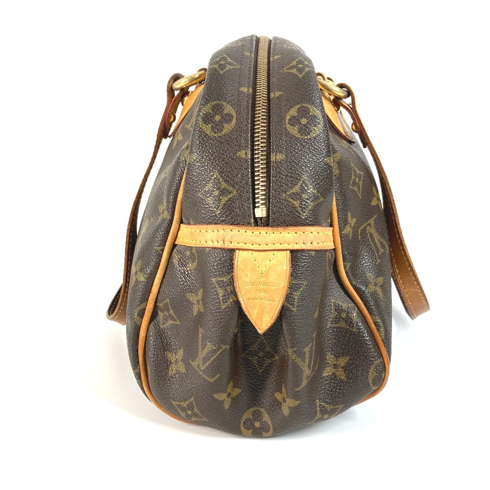 LOUIS VUITTON Shoulder Bag Monogram canvas Brown Monogram Montorgueil PM