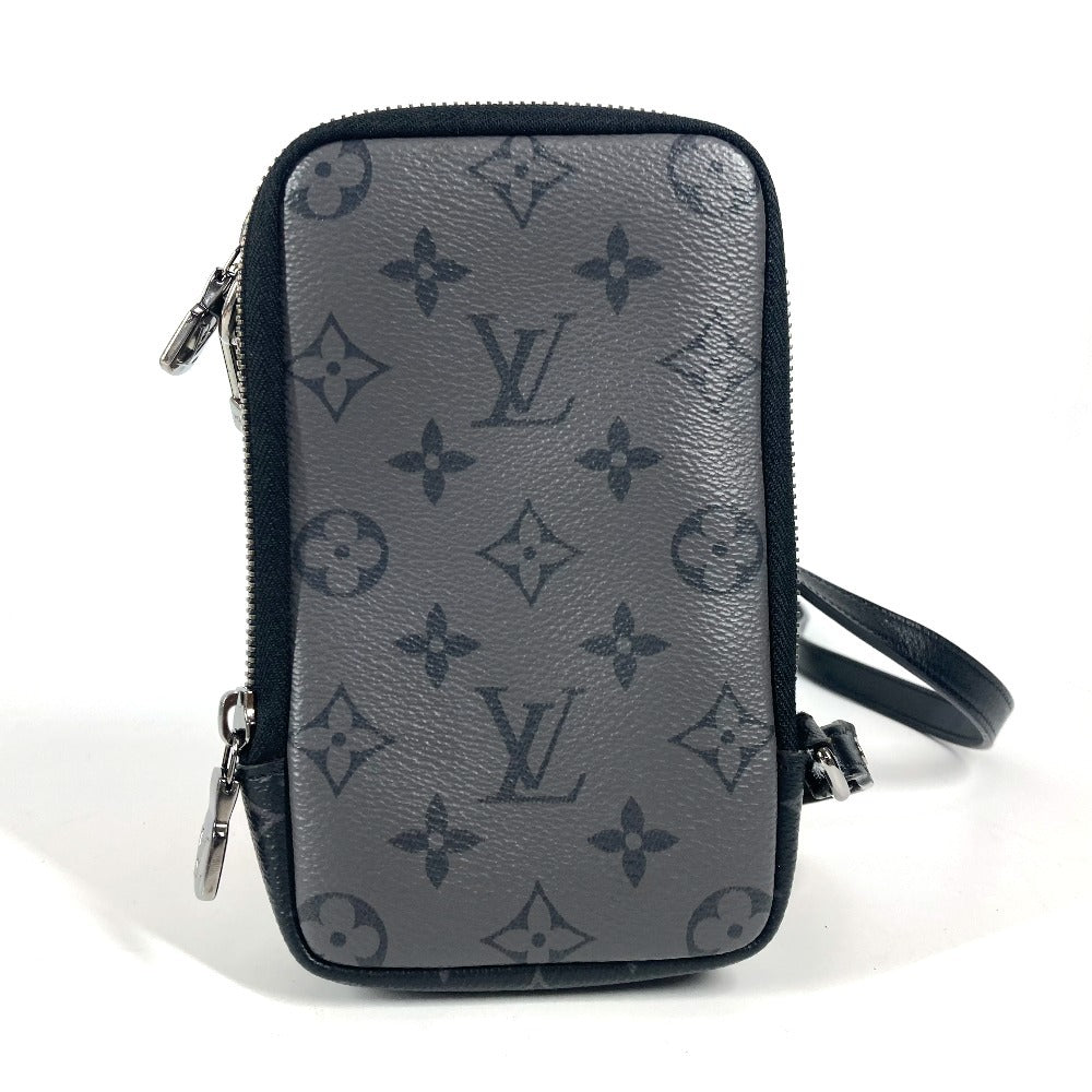 LOUIS VUITTON Shoulder Bag Monogram Eclipse Canvas black Monogram Eclipse Double phone pouch