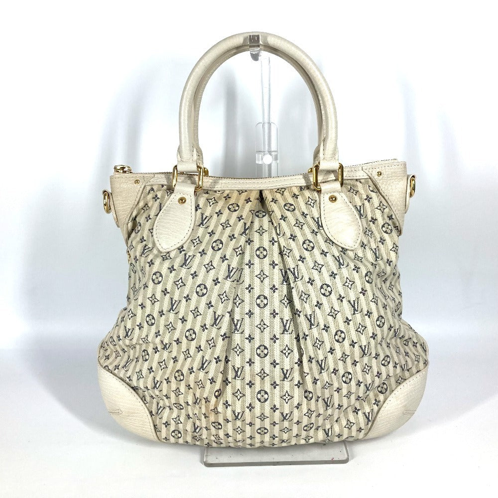 LOUIS VUITTON Shoulder Bag Monogram Mini-LinCanvas white Monogram Mini-Run Marina PM