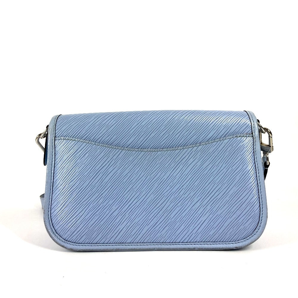 LOUIS VUITTON Shoulder Bag Epi Leather blue Epi Busy NM