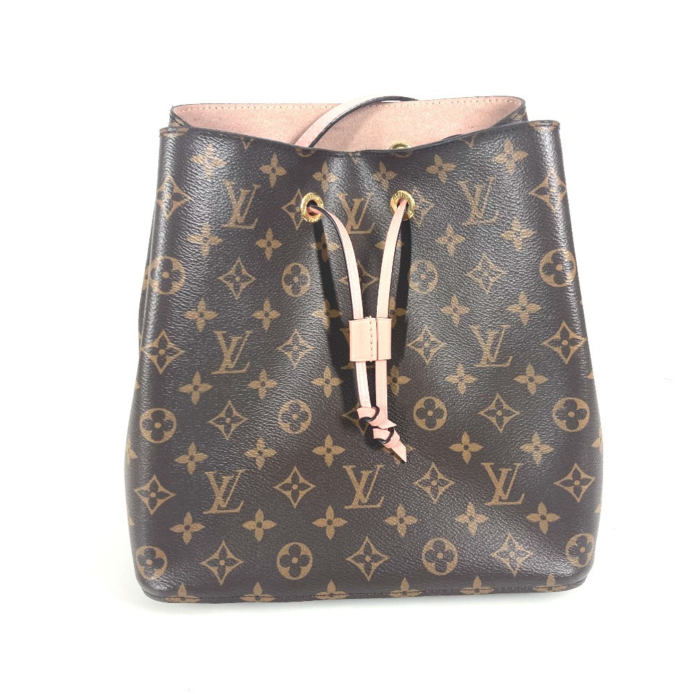 LOUIS VUITTON Shoulder Bag Monogram canvas Brown Monogram Neonoe