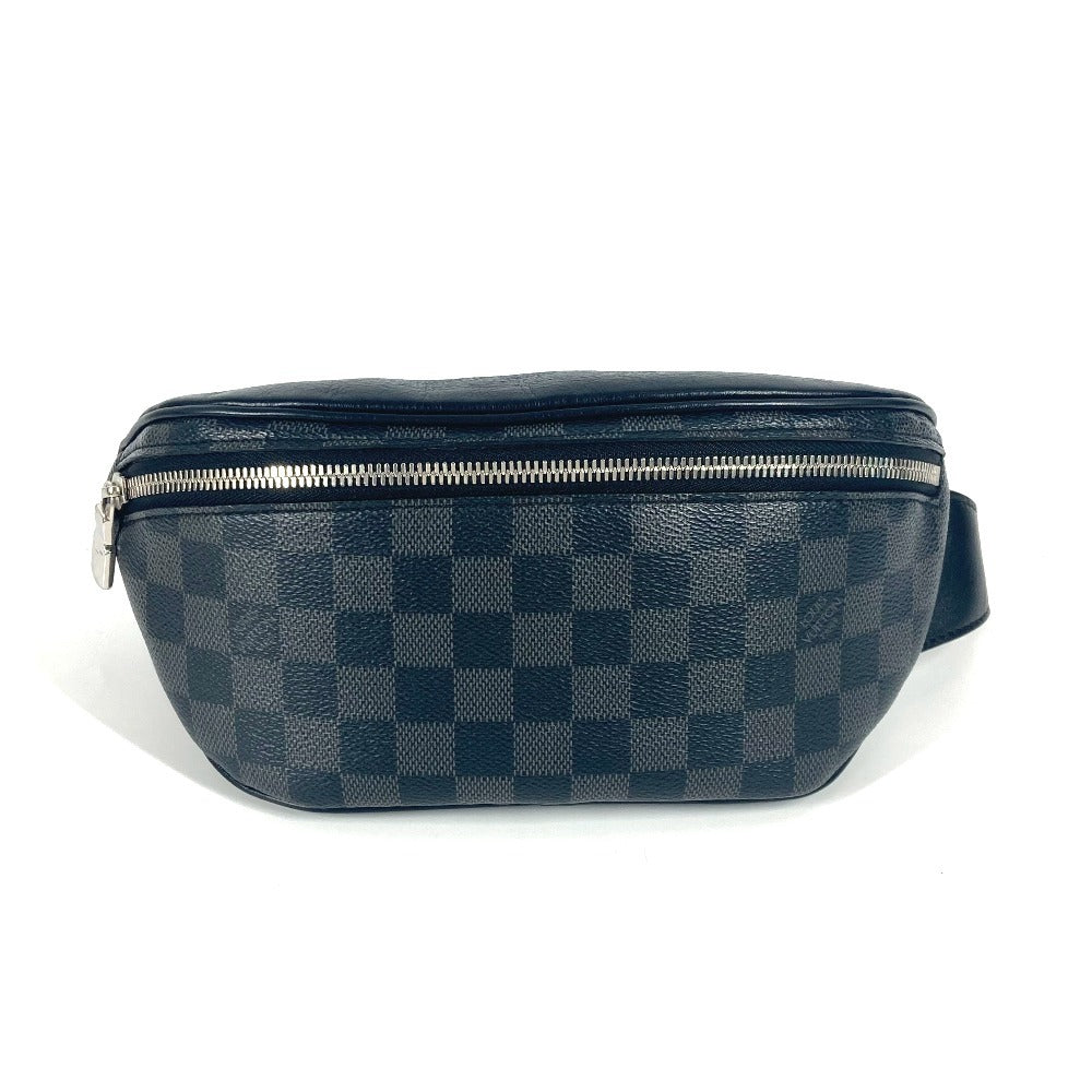 LOUIS VUITTON Sling bag Damier Grafitto Canvas black Damier Grafitte Bum bag