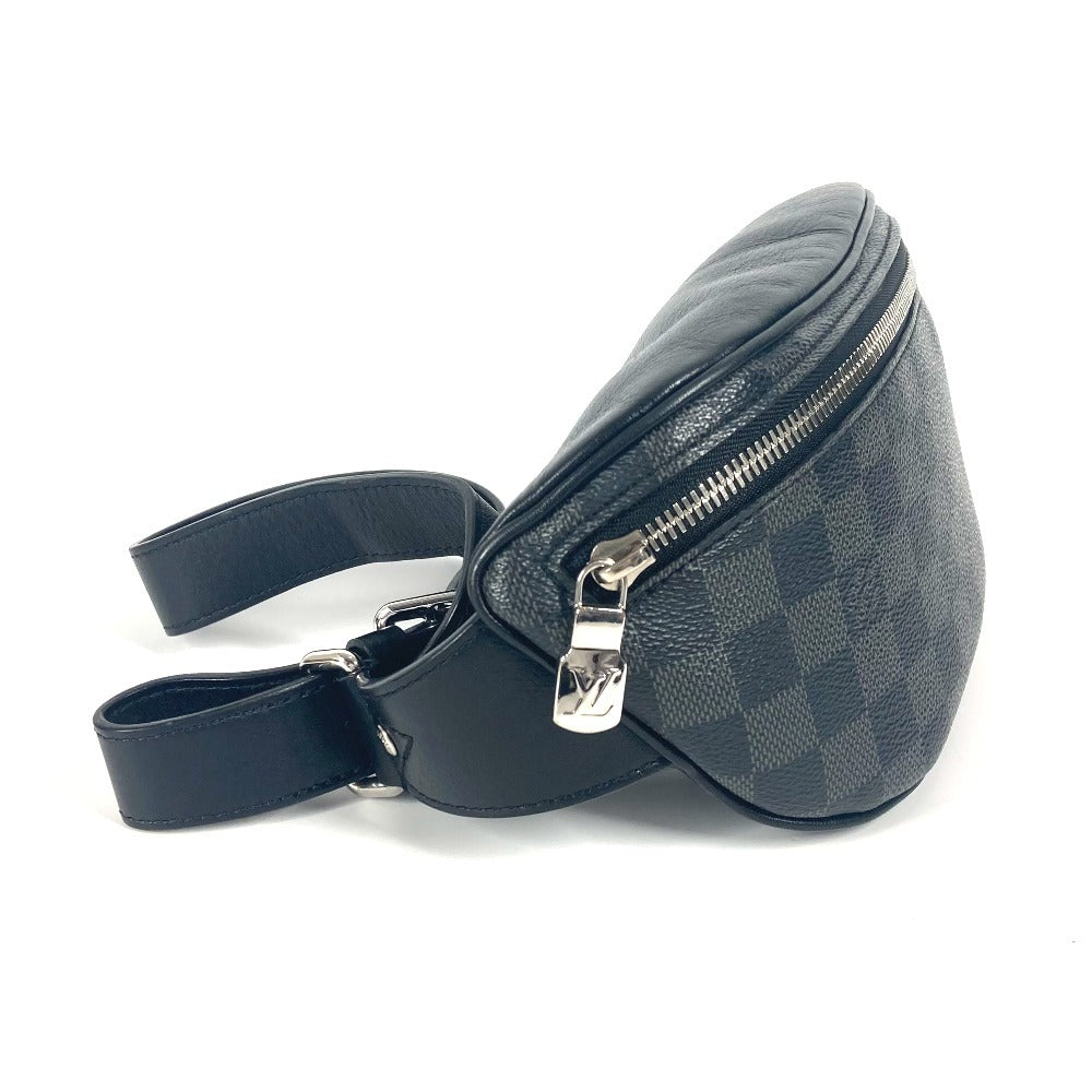 LOUIS VUITTON Sling bag Damier Grafitto Canvas black Damier Grafitte Bum bag
