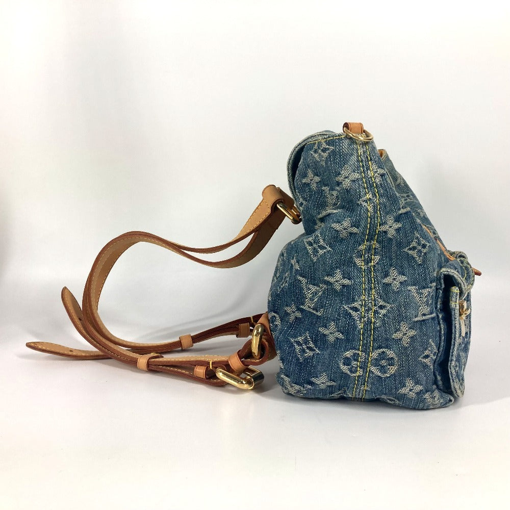  LOUIS VUITTON Backpack Monogram denim canvas blue Monogram denim Sac A DosPM