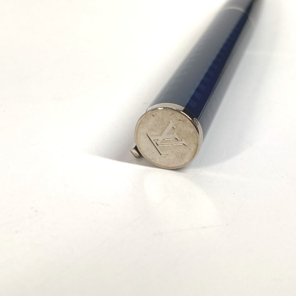  LOUIS VUITTON Ballpoint pen steel blue Jet Rack Twist Ballpoint Pen