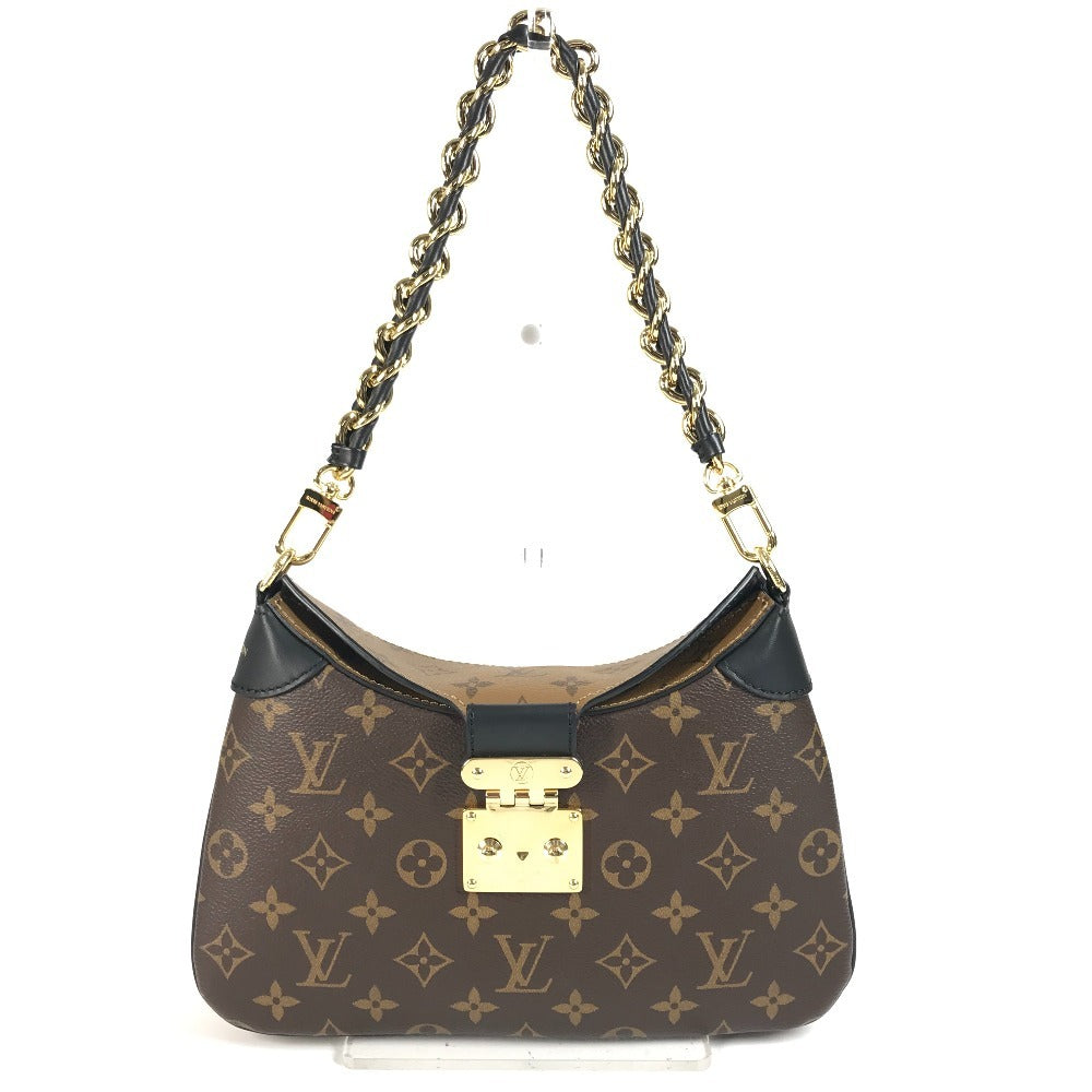LOUIS VUITTON Shoulder Bag Monogram Canvas, Monogram Reverse Canvas Brown Monogram Monogram Reverse Tweenie