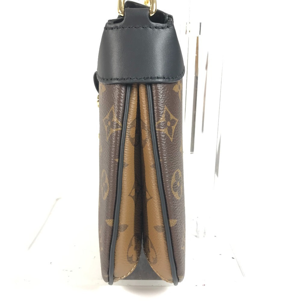 LOUIS VUITTON Shoulder Bag Monogram Canvas, Monogram Reverse Canvas Brown Monogram Monogram Reverse Tweenie