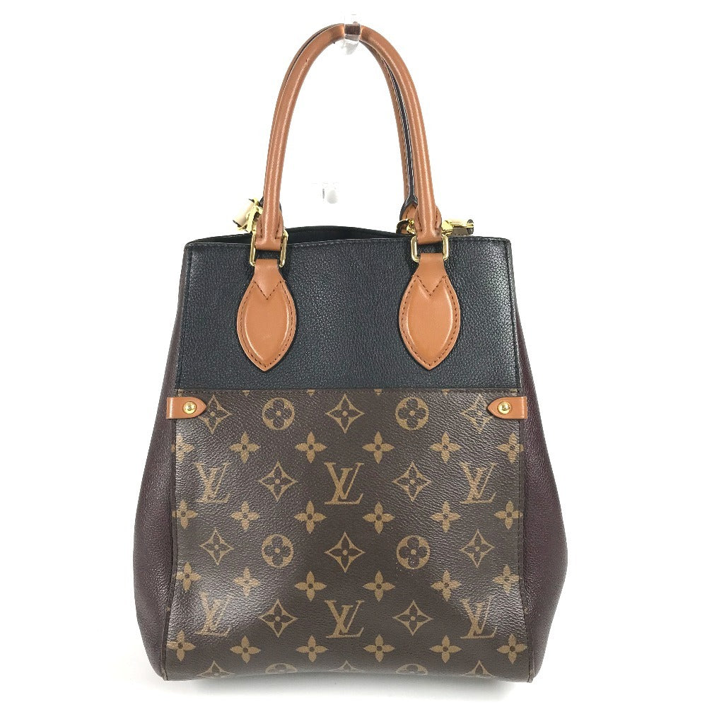  LOUIS VUITTON Handbag Monogram canvas Brown Monogram Fold Tote MM