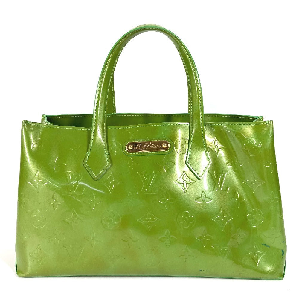 LOUIS VUITTON Handbag Monogram Vernis Canvas green Monogram Vernis Wilshire Boulevard