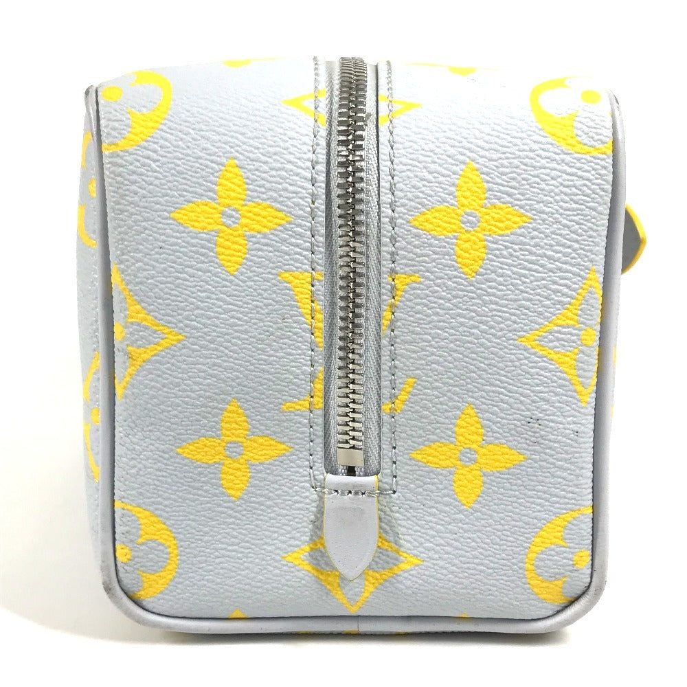 LOUIS VUITTON business bag , Monogram Glow Canvas gray Monogram Glow Rocker Dopp Kit
