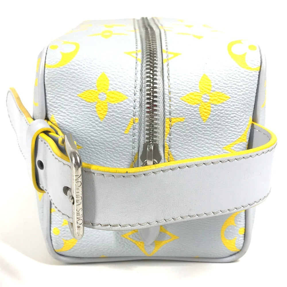 LOUIS VUITTON business bag , Monogram Glow Canvas gray Monogram Glow Rocker Dopp Kit