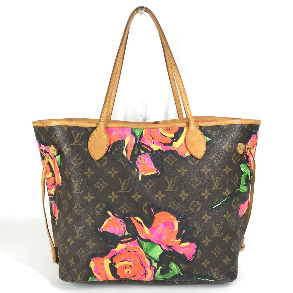 LOUIS VUITTON Tote Bag Monogram canvas Brown Monogram Rose Neverfull MM
