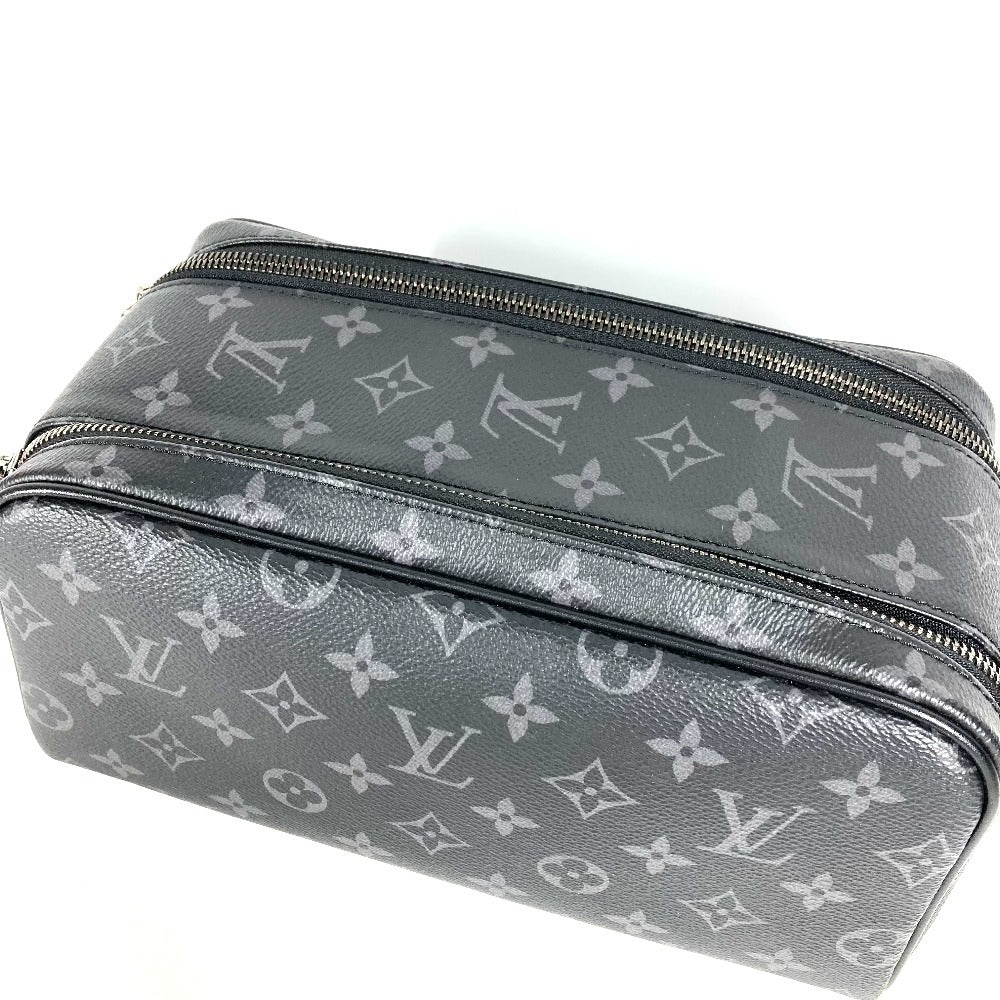 LOUIS VUITTON business bag Monogram Eclipse Canvas black Monogram Eclipse Dop kit