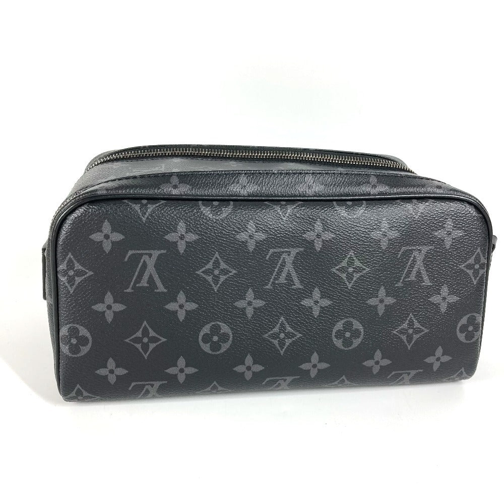 LOUIS VUITTON business bag Monogram Eclipse Canvas black Monogram Eclipse Dop kit