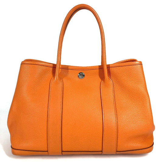 HERMES Tote Bag Negonda Orange Garden Party TPM Garden Party TPM