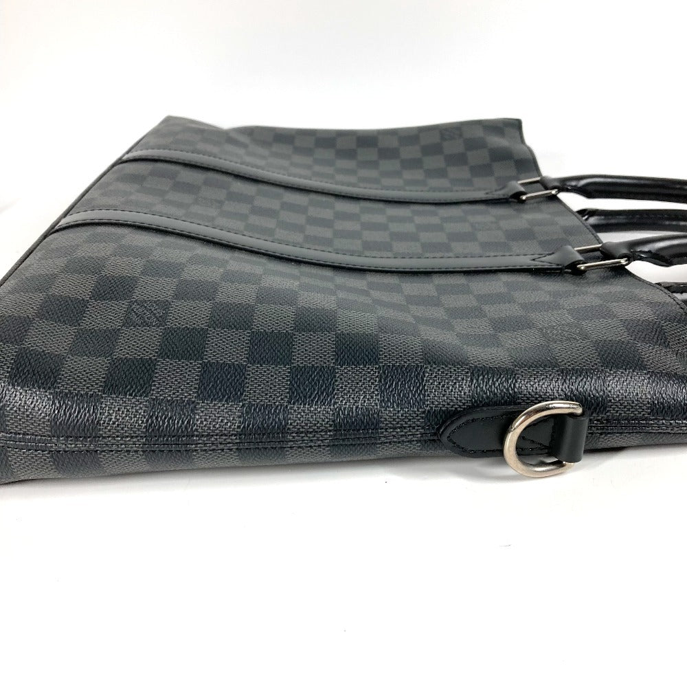 LOUIS VUITTON Business bag Damier Grafitto Canvas black Damier Grafitte Anton Briefcase